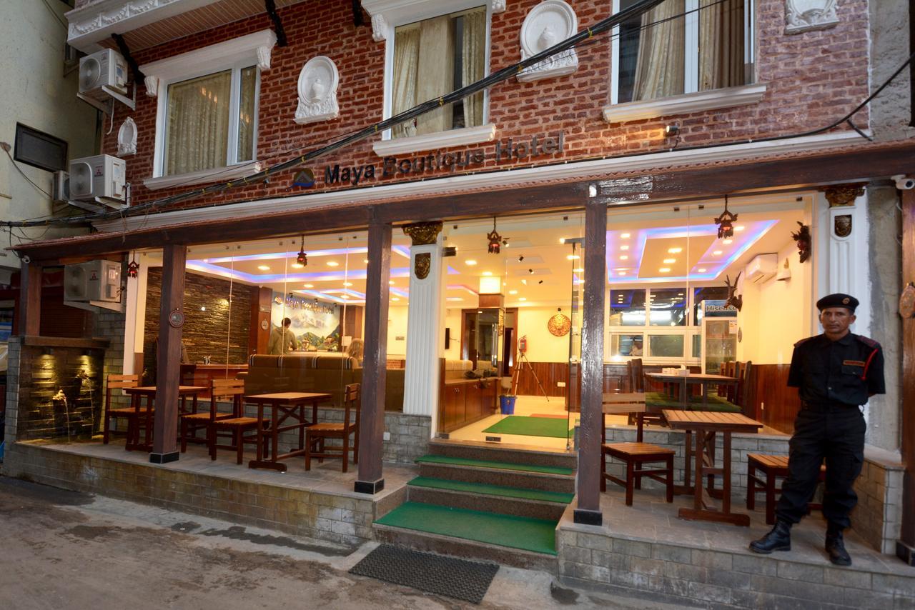 Maya Boutique Hotel Katmandu Zewnętrze zdjęcie