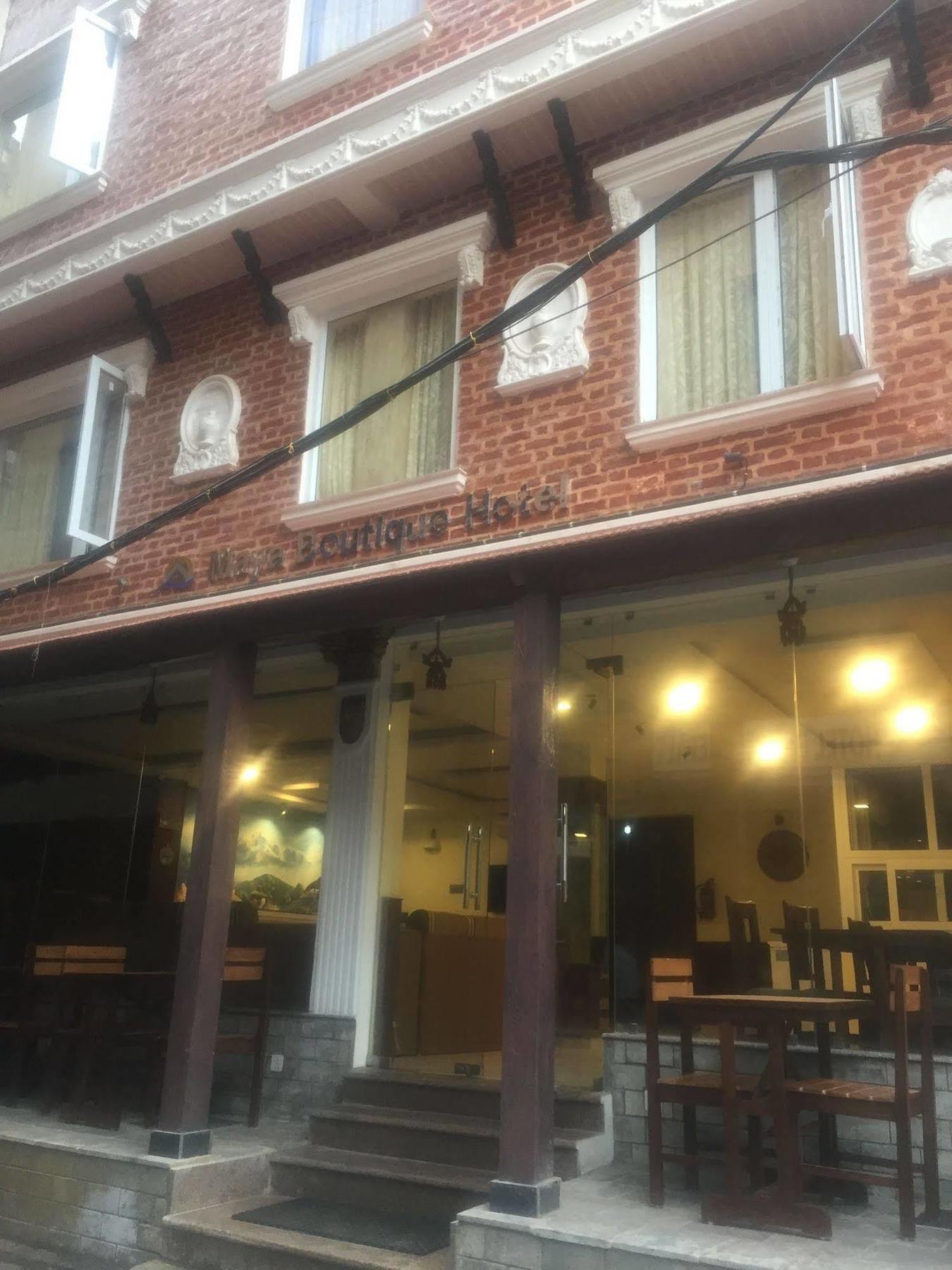 Maya Boutique Hotel Katmandu Zewnętrze zdjęcie