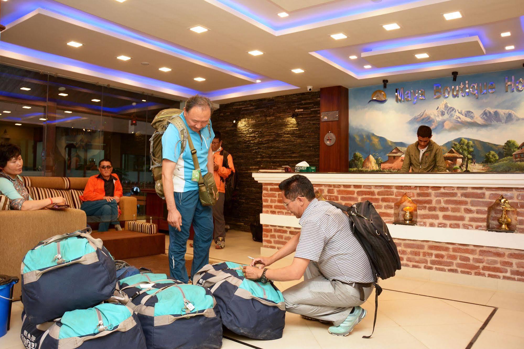 Maya Boutique Hotel Katmandu Zewnętrze zdjęcie