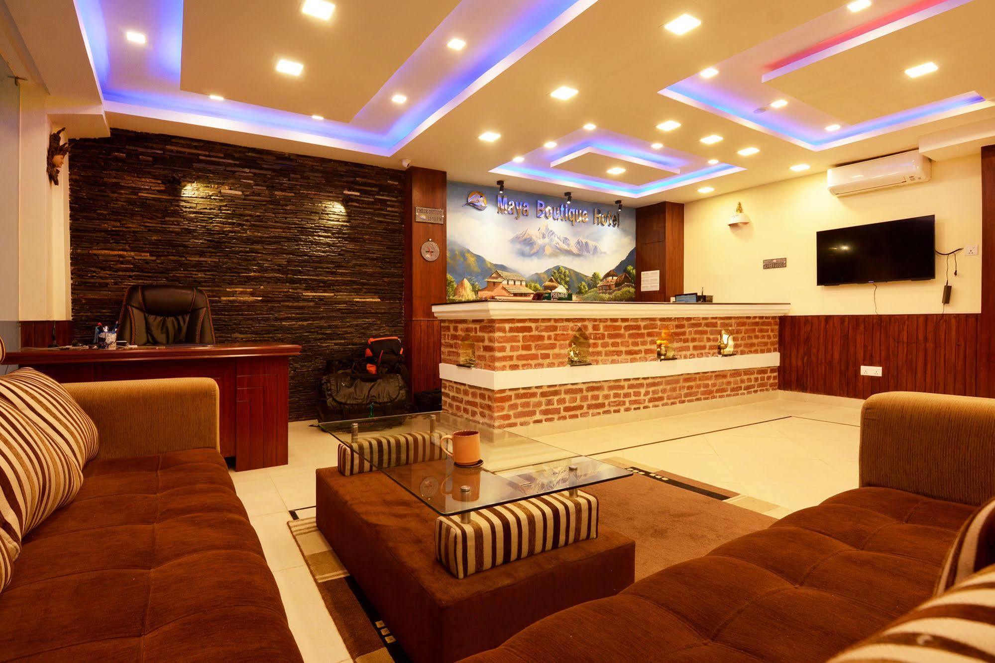 Maya Boutique Hotel Katmandu Zewnętrze zdjęcie