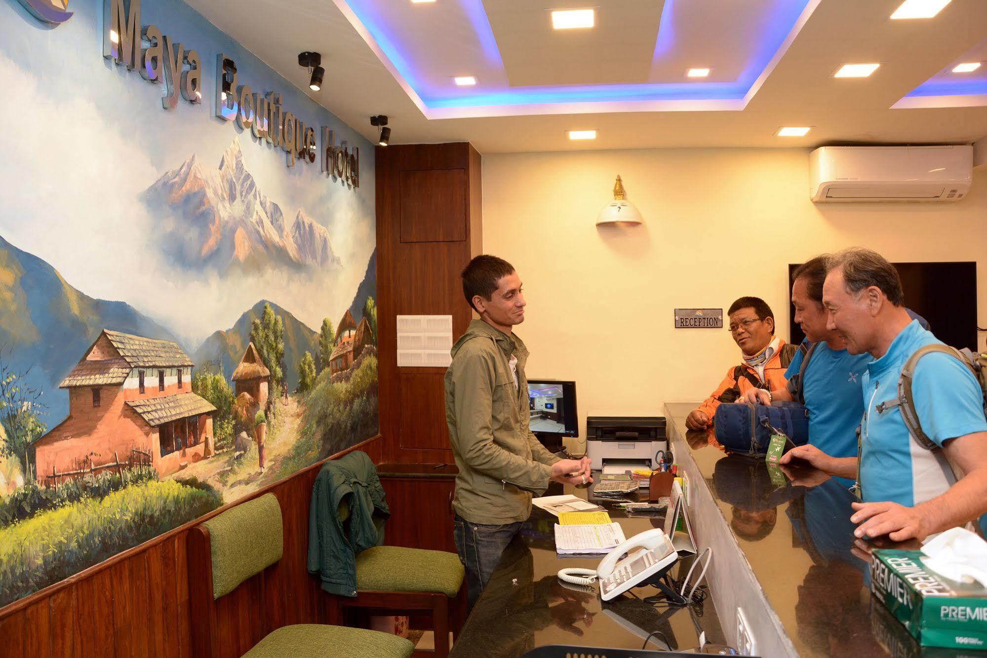 Maya Boutique Hotel Katmandu Zewnętrze zdjęcie