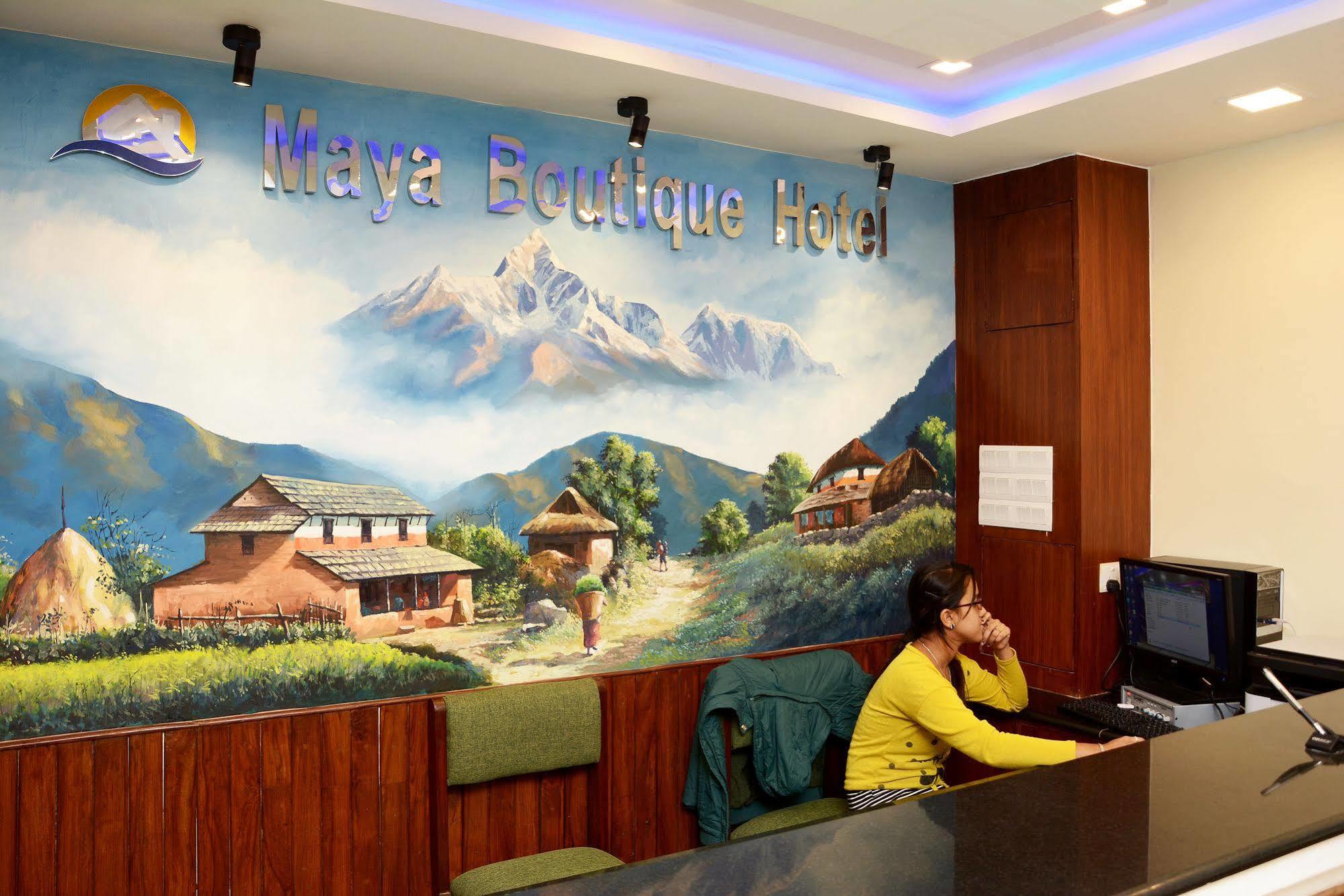 Maya Boutique Hotel Katmandu Zewnętrze zdjęcie