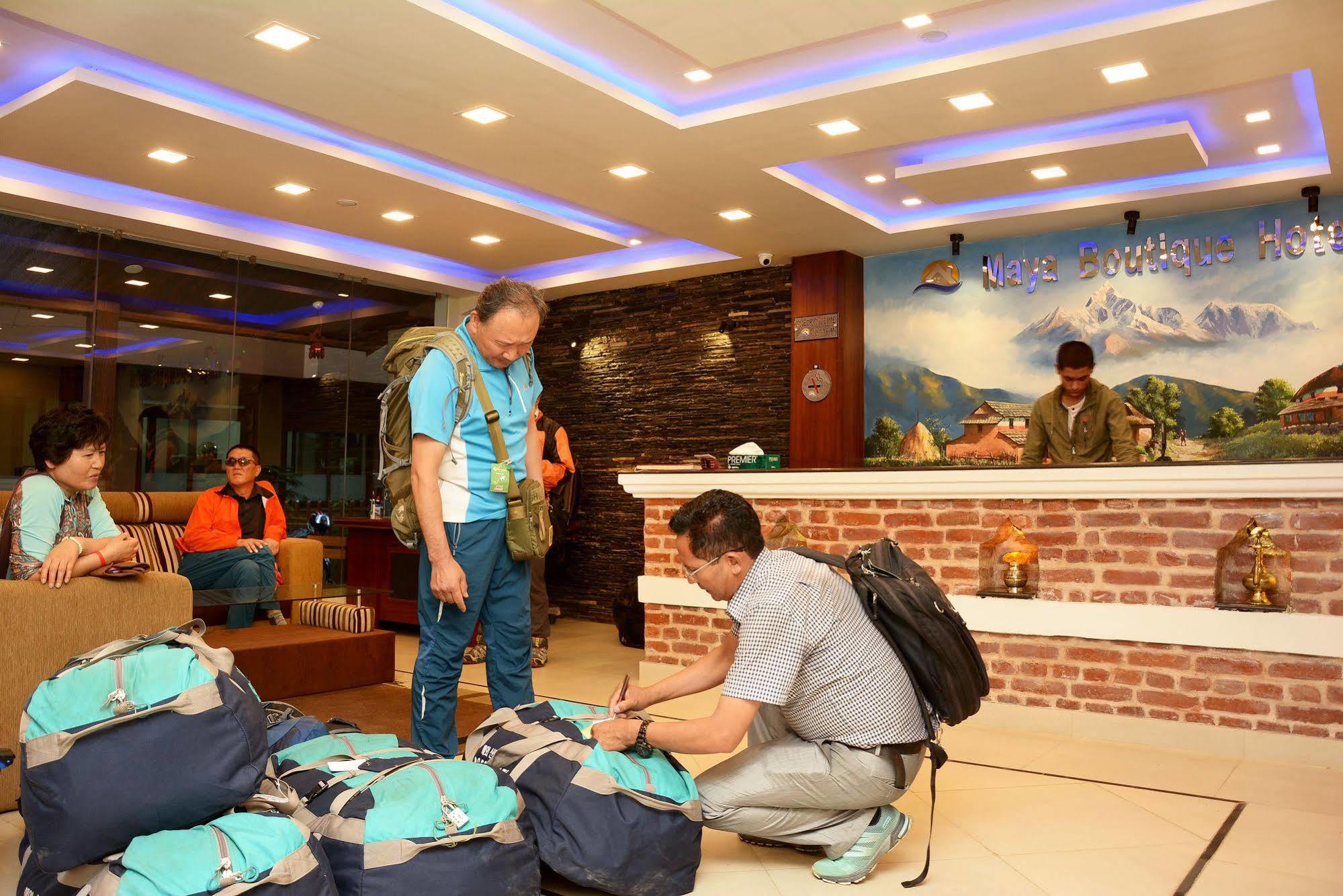 Maya Boutique Hotel Katmandu Zewnętrze zdjęcie
