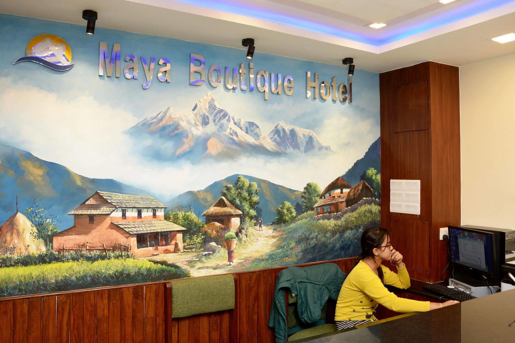 Maya Boutique Hotel Katmandu Zewnętrze zdjęcie